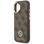 Guess 4G Strass Logo MagSafe Brown Kryt iPhone 17