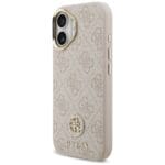 Guess 4G Strass Logo MagSafe Pink Kryt iPhone 17