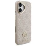 Guess 4G Strass Logo MagSafe Pink Kryt iPhone 17