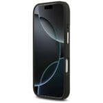 Guess 4G Stripe MagSafe Black Kryt iPhone 17 Pro