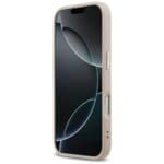 Guess 4G Triangle Logo MagSafe Pink Gold Kryt iPhone 17