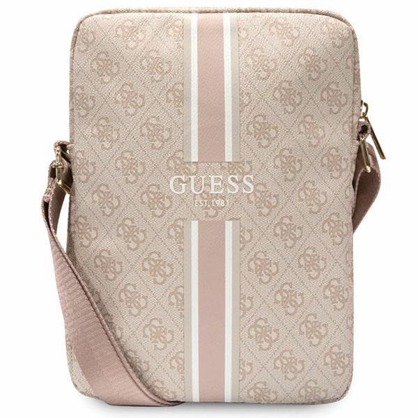 Guess Bag GUTB10P4RPSP 10" Pink 4G Stripes Tablet Bag