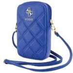 Guess Bag GUWBZPSQSSGB Blue Zip Quilted 4G