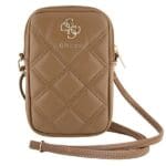 Guess Bag GUWBZPSQSSGW Brown Zip Quilted 4G