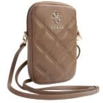 Guess Bag GUWBZPSQSSGW Brown Zip Quilted 4G