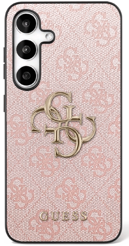 Guess Big 4G Classic Logo Pink Kryt Samsung Galaxy S25 Fe