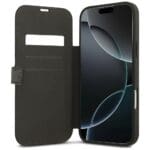 Guess Book 4G Metal Logo Black Kryt iPhone 17 Pro Max