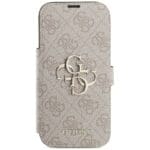 Guess Book 4G Metal Logo Pink Kryt iPhone 17 Pro