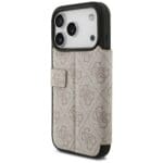 Guess Book 4G Metal Logo Pink Kryt iPhone 17 Pro
