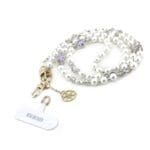 Guess Crossbody Pearl and 4G Charm White