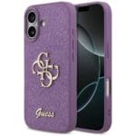 Guess Fixed Glitter Big 4G Lilac Kryt iPhone 17