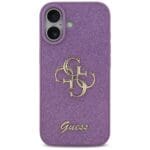 Guess Fixed Glitter Big 4G Lilac Kryt iPhone 17