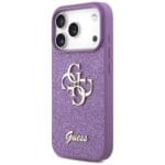 Guess Fixed Glitter Big 4G Lilac Kryt iPhone 17 Pro