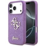 Guess Fixed Glitter Big 4G Lilac Kryt iPhone 17 Pro