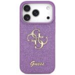 Guess Fixed Glitter Big 4G Lilac Kryt iPhone 17 Pro
