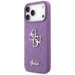 Guess Fixed Glitter Big 4G Lilac Kryt iPhone 17 Pro Max