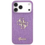 Guess Fixed Glitter Big 4G Lilac Kryt iPhone 17 Pro Max