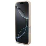 Guess Grained Big 4G & Classic Logo Pink Kryt iPhone 17 Pro
