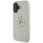 Guess Grained Big 4G Logo Small Classic Logo Green Kryt iPhone 16