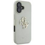 Guess Grained Big 4G Logo Small Classic Logo Green Kryt iPhone 16