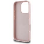 Guess Grained Roses Big 4G logo Pink Kryt iPhone 16 Pro Max