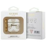 Guess GUA2PG4GPH Cover White 4G Hook Kryt AirPods Pro/Pro 2