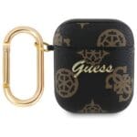 Guess GUA2PG4GPK Cover Black 4G Hook Kryt AirPods Pro/Pro 2