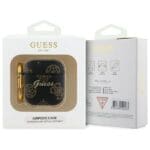 Guess GUA2PG4GPK Cover Black 4G Hook Kryt AirPods Pro/Pro 2