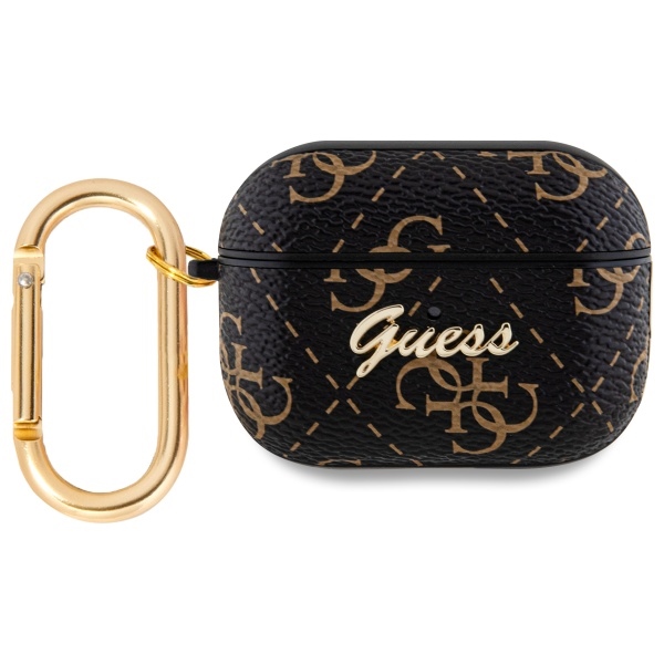 Guess GUAP2PG4GPK (2022/2023) Cover Black 4G Hook Kryt AirPods Pro 2