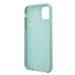 Guess GUHCN58LSLMGG Green Hardcase Silicone Vintage Gold Logo Kryt iPhone 11 Pro