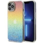 Guess GUHCP12MHDECMI Hardcase IML Faceted Mirror Disco Iridescent Kryt iPhone 12/12 Pro