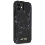 Guess GUHCP12SPCUMABK Black Hardcase Marble Kryt iPhone 12 Mini