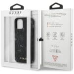 Guess GUHCP12SPCUMABK Black Hardcase Marble Kryt iPhone 12 Mini