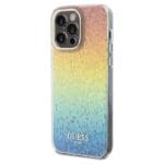 Guess GUHCP13LHDECMI Hardcase IML Faceted Mirror Disco Iridescent Kryt iPhone 13/13 Pro