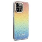 Guess GUHCP13LHDECMI Hardcase IML Faceted Mirror Disco Iridescent Kryt iPhone 13/13 Pro