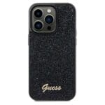 Guess GUHCP13LPMSDGSK Black Hardcase Disco Metal Script Kryt iPhone 13/13 Pro