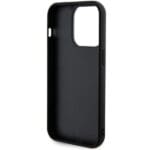 Guess GUHCP13LPSFDGSK Black Hardcase Sequin Script Metal Kryt iPhone 13/13 Pro