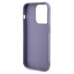 Guess GUHCP13XPSFDGSU Purple Hardcase Sequin Script Metal Kryt iPhone 13 Pro Max