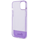 Guess GUHCP14SHGCOU Purple Hardcase Translucent Kryt iPhone 13/14/15