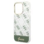 Guess GUHCP14XHG4MHA Khaki Hardcase 4G Pattern Script Kryt iPhone 14 Pro Max