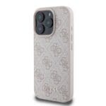 Guess GUHCP16LG4GFPI Pink Hardcase 4G Classic Kryt iPhone 16 Pro