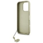 Guess GUHCP16LGF4GGR Black Hardcase 4G Charms Collection Kryt iPhone 16 Pro