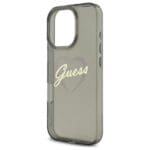 Guess GUHCP16LHCHGSPK Black Hardcase IML Heart Kryt iPhone 16 Pro