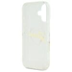 Guess GUHCP16SHCHGSPT Transparent Hardcase IML Heart Kryt iPhone 16
