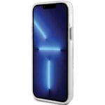 Guess GUHMP12MHTRMS Silver Hardcase Metal Outline MagSafe Kryt iPhone 12/12 Pro