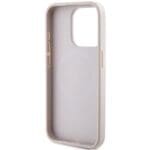 Guess GUHMP14XG4GFRP Pink Hardcase 4G Collection Leather Metal Logo Mag Kryt iPhone 14 Pro Max