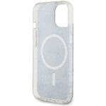 Guess GUHMP15MH4STW Brown Hardcase IML 4G MagSafe Kryt iPhone 14 Plus/15 Plus