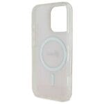Guess GUHMP16LH4STP Pink Hardcase IML 4G MagSafe Kryt iPhone 16 Pro