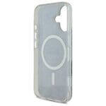 Guess GUHMP16MH4STK Black Hardcase IML 4G MagSafe Kryt iPhone 16 Plus