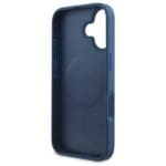 Guess GUHMP16SP4RPSB Blue Hardcase 4G Printed Stripes MagSafe Kryt iPhone 16